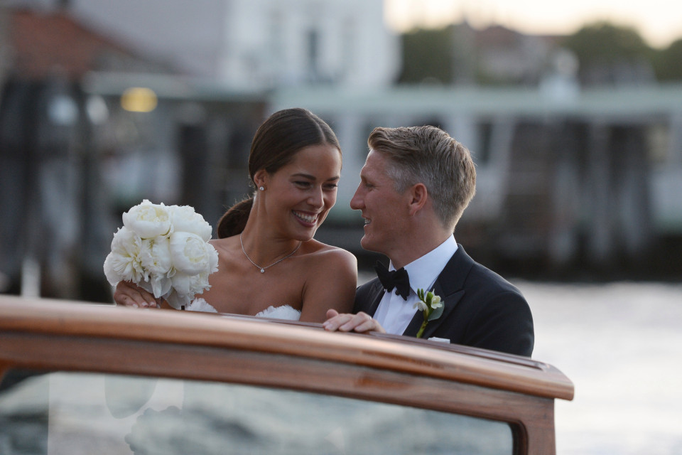 Bastian Schwiensteiger and Ana Ivanovic wedding ceremony in Venice