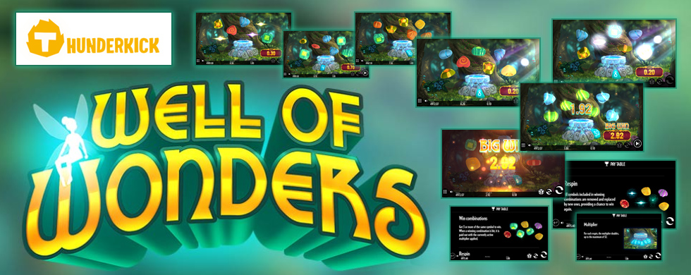 Discover the new Thunderkick Well of Wonders slot machine