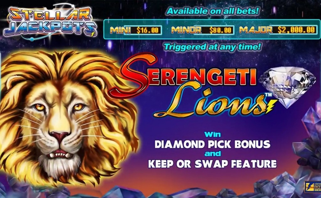 Serengeti Lions Slot Machine