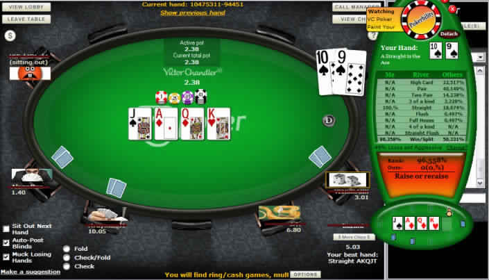 Online Poker Calculator