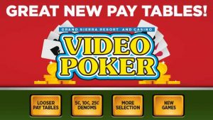 Video poker strategy