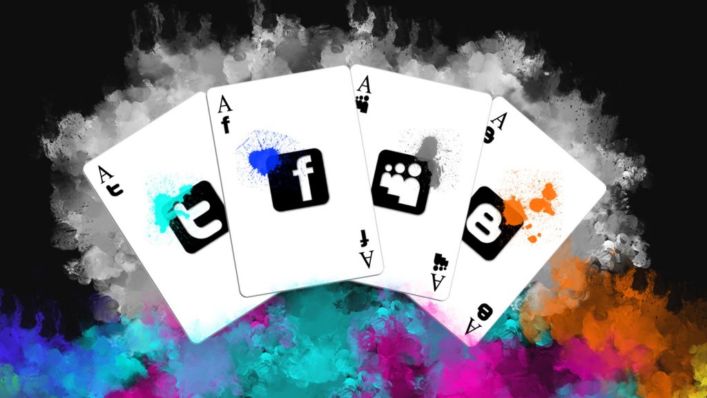 Poker Via Social Media