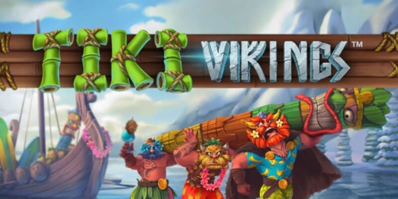 Just For The Win raid the reels with Tiki Vikings™ 