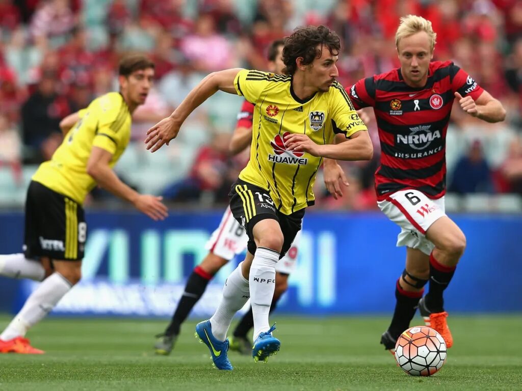 Western Sydney Wanderers FC vs Wellington Phoenix Australian A-League - 26 May