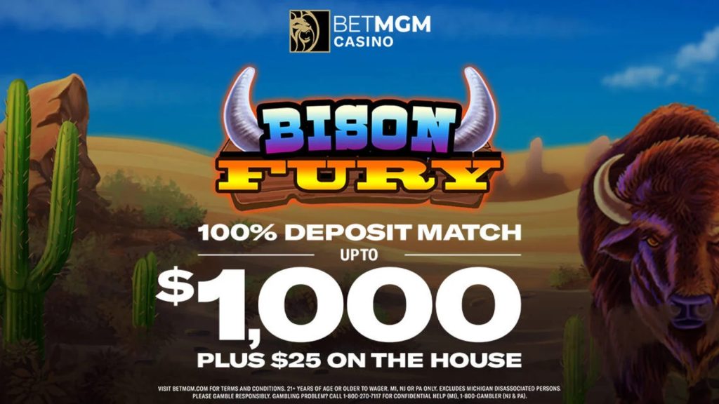 How To Get $1,025 In Bonus Funds At BetMGM Casino