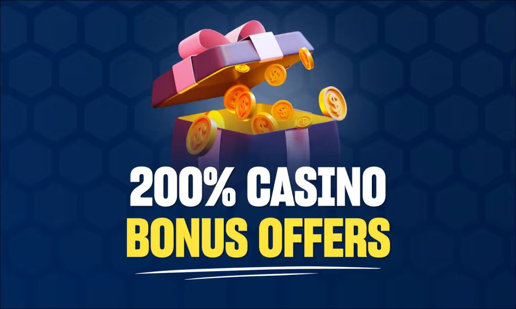 List of UK Casinos Offering 200 Deposit Bonus
